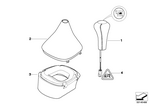 25117836906 - Gearshift: Illuminated Leather Shifting Knob for BMW Image