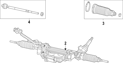 Steering Gear & Linkage for 2023 Dodge Durango #0