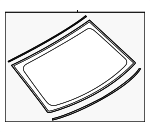 GD9Z5442006B - Body: Back Glass for Lincoln: Continental Image