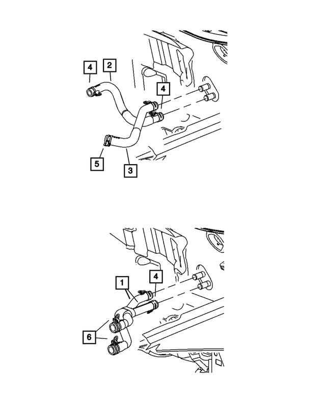 « 6502019 – Air Conditioning &amp; Heater : Durite Collier pour Mopar Image »