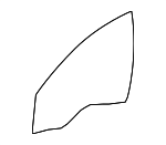 92251149 - Body: Door Glass for Chevrolet: Caprice, SS Image