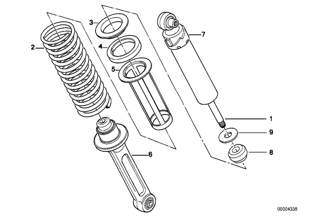 33531457885 - : Absorber for BMW-Motorrad Image