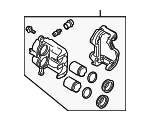 41011EA005RE - Brakes: Caliper for Nissan Image