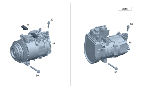 A/C Compressor for 2026 Mercedes-Benz E450 #0