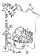 5086841AA - : Clutch Slave Cylinder Pin And Seal Kit, Mounting for Mopar Image