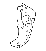 LR086116 - Body: Bumper Bracket for Land Rover: Discovery Sport, Range Rover Evoque Image