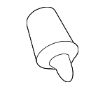 5555760050 - Body: Glove Box Cushion for Scion: iM, tC | Toyota: 4Runner, Avalon, Camry, Corolla, Corolla iM, Highlander, Prius C, Prius V, RAV4, Tacoma, Tundra, Yaris Image