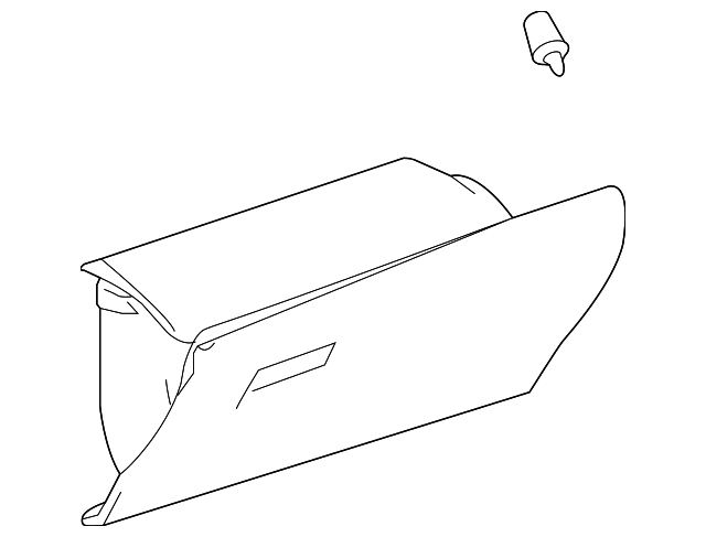 Genuine Toyota Glove Box part# 55550-0R030-C0 for 2013-2018 Toyota