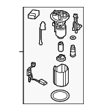 17030W000P - Fuel System: Fuel Pump Assembly for Mitsubishi: Mirage, Mirage G4 Image