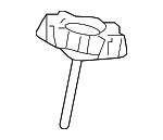 5193147020 - Body: Spare Retainer for Lexus: NX200t, NX300, NX300h Image