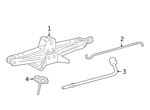 Jack & Components for 2024 Lexus NX350 | OEM Parts Online