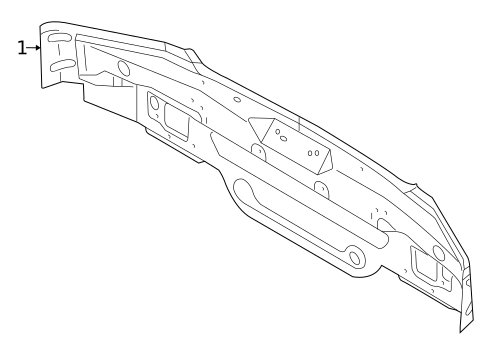 Rear Body for 2013 Volvo S80 #0