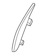 2069130200 - Body: Support Plate for Mercedes-Benz Image