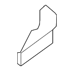 882711PC0A - Body: Seat Frame Trim Panel for Nissan: NV1500, NV2500, NV3500 Image