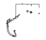 977731W200 - HVAC: Suction Hose for Kia: Rio Image