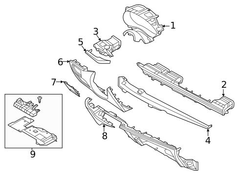 Instrument Panel Components for 2022 Genesis G80 #0