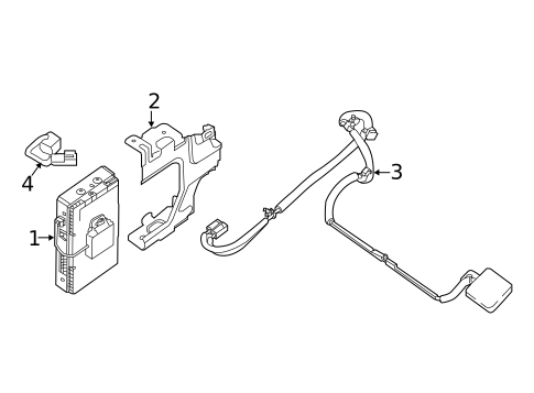 Communication System Components for 2018 INFINITI QX60 #0