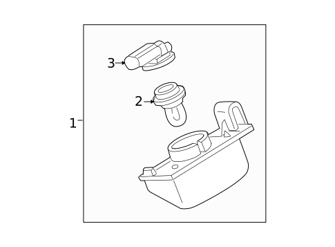 Bulbs - Chassis for 2011 Nissan Versa #2