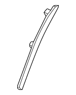 2548852104 - Body: Side Trim for Mercedes-Benz Image
