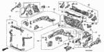 934060801607 - Body/Air Conditioning: BOLT-WASHER (8X16) for Honda Image