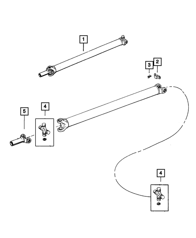 « 83503593 –  : Drive Shaft Yoke pour Mopar Image »