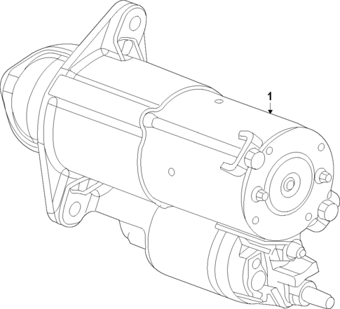 Starter for 2018 Chevrolet Spark #1