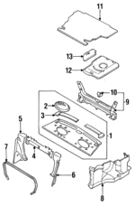 BC1D6881XB04 - : Floor Mat for Mazda Image
