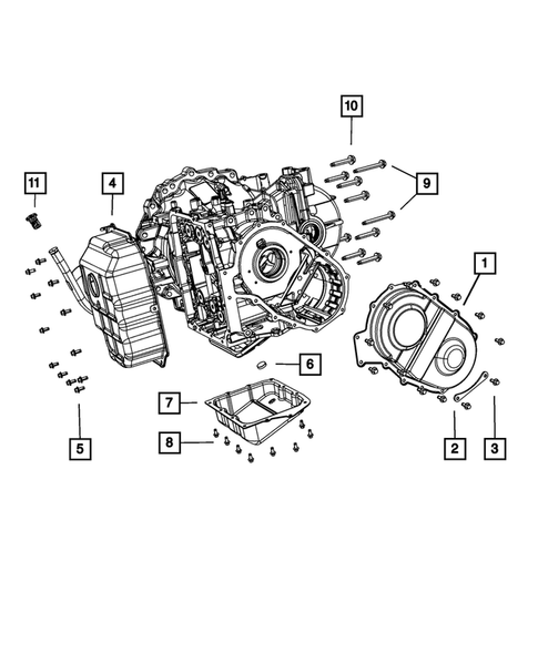 Case and Related Parts for 2019 Dodge Journey #1