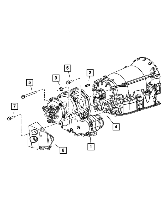 RL001953AI - : Transfer Case for Mopar Image
