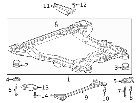 Suspension Mounting for 2015 Cadillac ELR #0