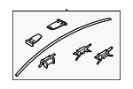 87230L1000 - Body: Roof Drip Molding for Hyundai Image