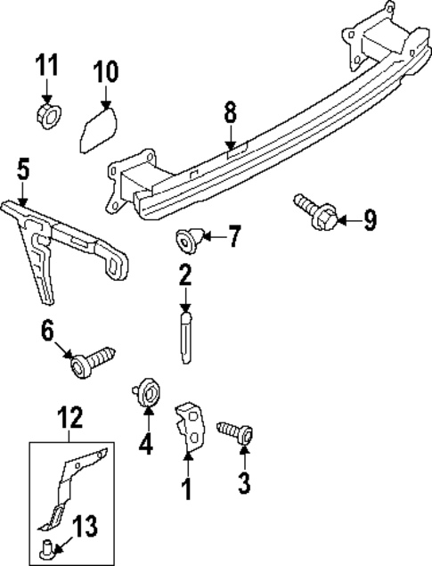 Bumper & Components - Rear for 2025 Audi A4 Quattro #3