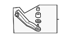 MR162571 - Suspension: Rear Arm for Mitsubishi Image