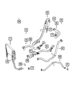 68025417AA - : Hex Head Bolt And Coned Washer for Mopar Image