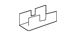 7556102020 - Body: Drip Molding Clip for Toyota Image