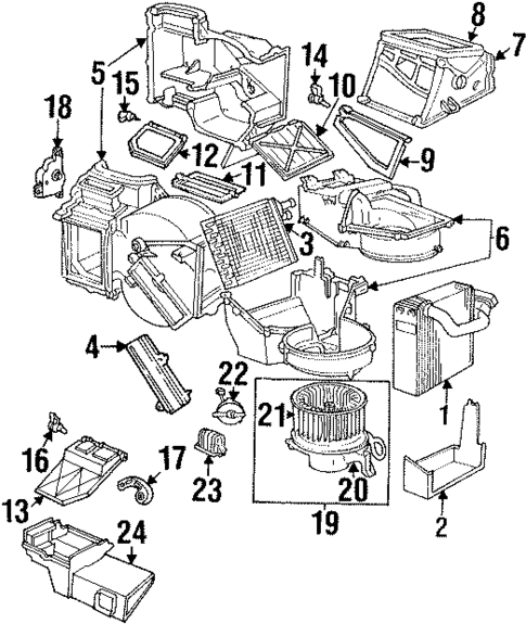 Condenser, Compressor & Lines for 2000 Dodge Stratus #1