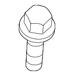 1125006166B - Electrical: Alarm Horn Bolt for Kia: Amanti, Borrego, EV6, Forte, Forte Koup, K900, Niro, Niro EV, Optima, Rio, Rio5, Seltos, Sorento, Soul, Soul EV, Spectra, Spectra5, Sportage, Telluride Image