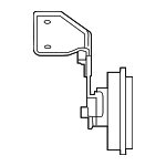 966602F000 - Electrical: Alarm Horn for Kia: Spectra, Spectra5 Image