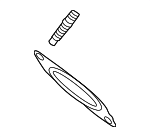 23355685 - Exhaust: Converter Gasket for GM Image
