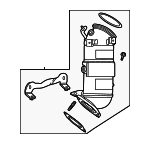 12718564 - Exhaust: Converter for Cadillac: CT4, CT5 Image