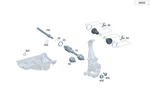 2233301504 - Front Axle: Drive Shaft for Mercedes-Benz: S63 AMG E Performance Image