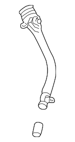 16111182831 - : Fuel Tank Filler Neck for BMW: 318i, 318is, 323i, 323is, 325i, 325is, 328i, 328is, M3 Image