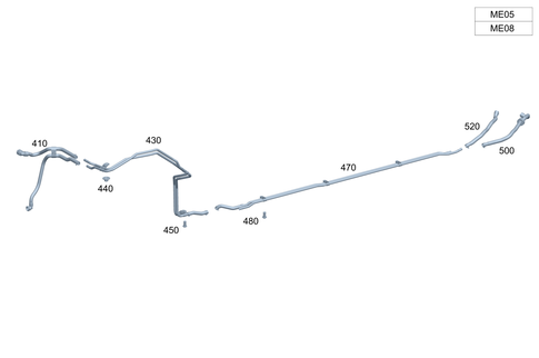 Power Electronics Cooling for 2021 Mercedes-Benz E 63 AMG&reg; S #0