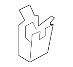 51437194187 - Body: Upper Gate Trim Retainer for BMW Image