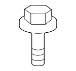 112104221 - Body: Roof Panel Bolt for Nissan: Rogue, Rogue Select Image