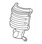 18122RCAA00 - Exhaust: Manifold Cover for Acura: MDX, TL Image