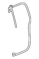 15290821 - Body: Surround Weather-strip for Chevrolet: Colorado | GMC: Canyon Image image