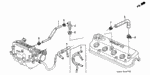 91405P8EA01 - Engine: CLAMP, TUBE (D15) for Honda Image