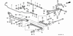 52387SE0023 - Chassis: BOLT, ARM ADJUSTING (LOWER) for Honda Image image