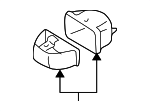 8985050J00T01 - Body: Ashtray for Suzuki Image